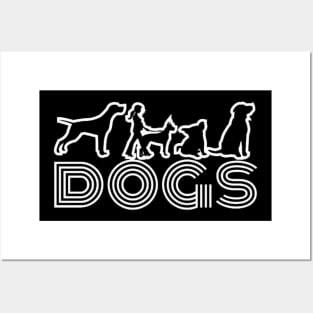 Dogs Lover Tee Posters and Art